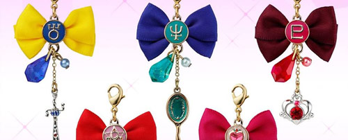 Sailor Moon Crystal Ribbon Charms Set 2