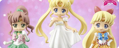 Sailor Moon Crystal UFO Catcher Girls Memories Mini Figures Set 2