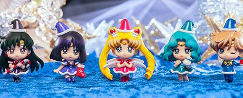 Sailor Moon Outer Senshi Petit Chara Christmas Special Set 2